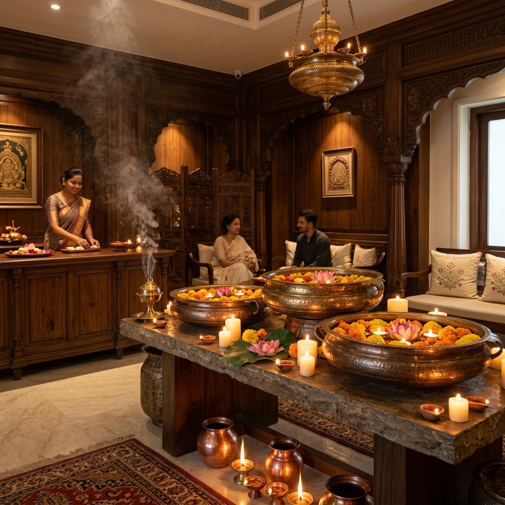 Veda Spa sanctuary atmosphere